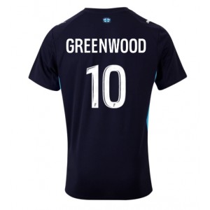 Fotbalové Dres Olympique de Marseille Mason Greenwood #10 Venkovní Oblečení 2025-26 Krátký Rukáv